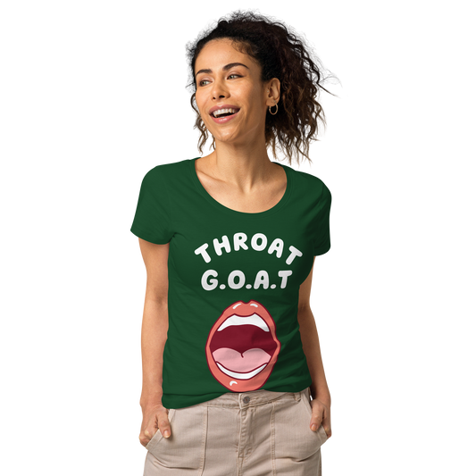 Throat G.O.A.T organic t-shirt