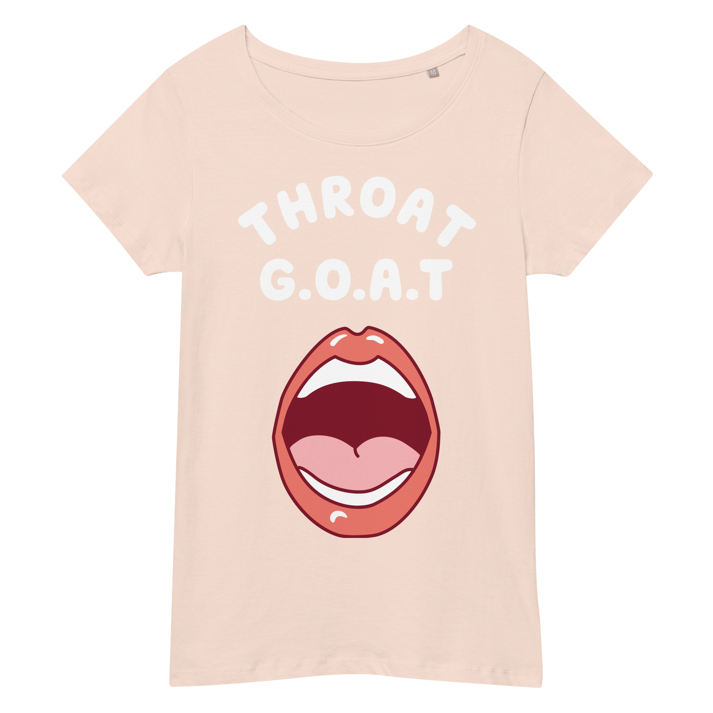 Throat G.O.A.T organic t-shirt