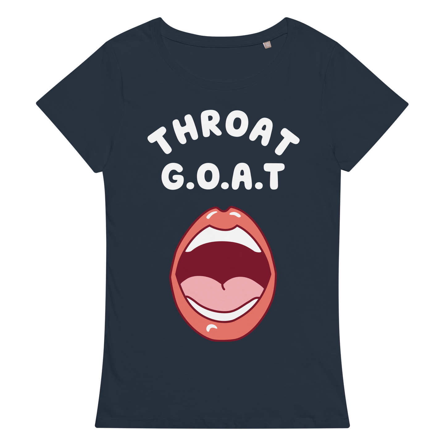 Throat G.O.A.T organic t-shirt