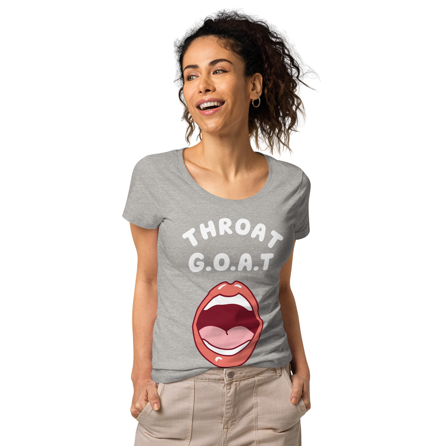 Throat G.O.A.T organic t-shirt