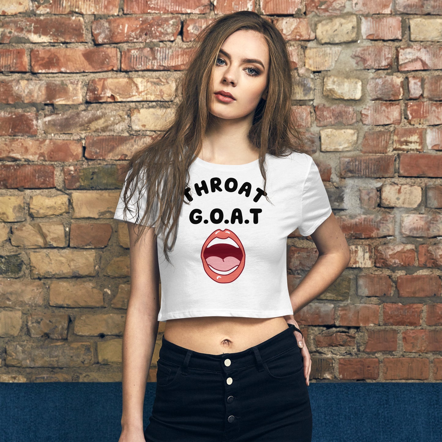 Throat Goat Crop Top